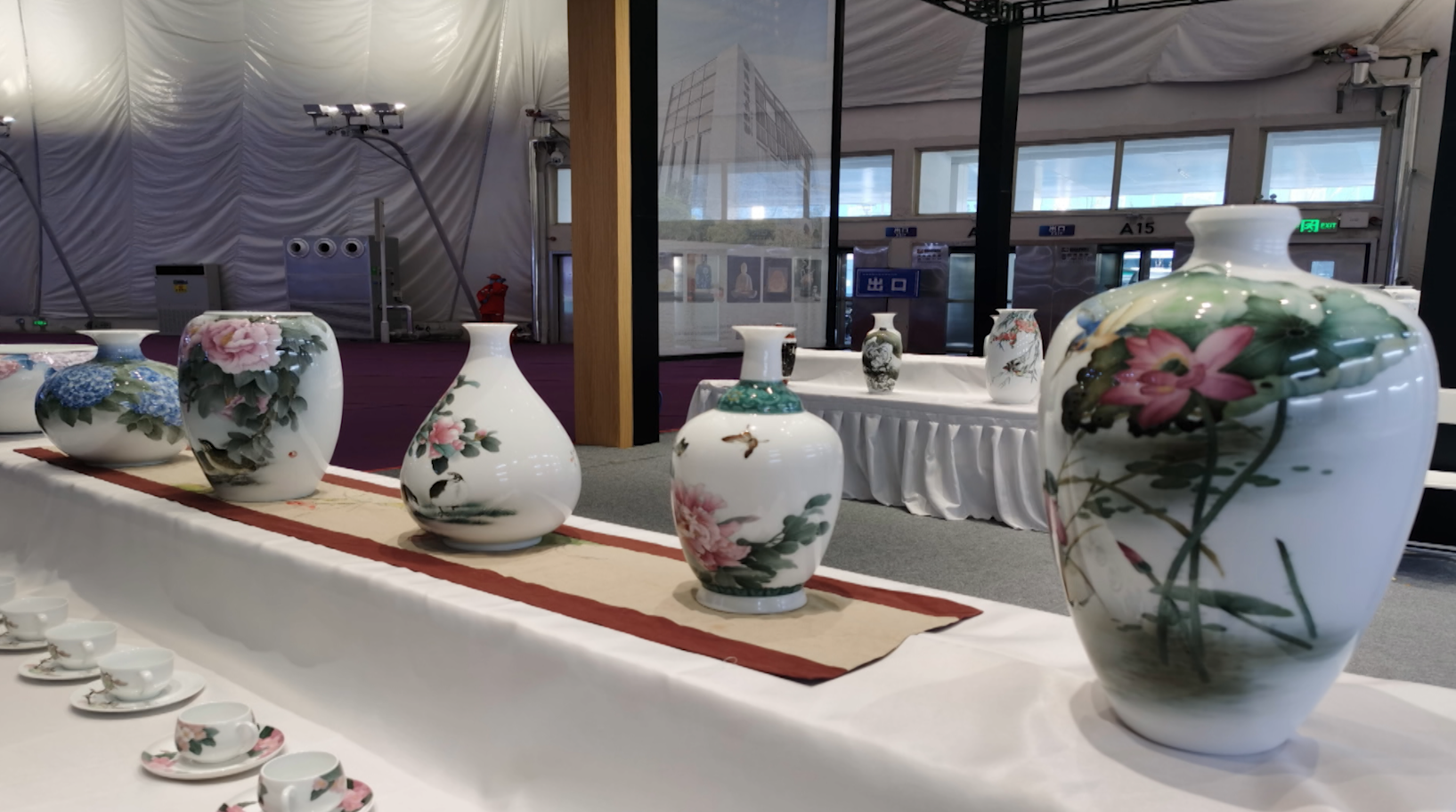 淄博陶瓷博览会图片